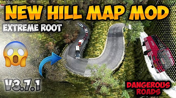 🔴NEW HILL MAP MOD | RELEASED 💥| ETS 2 TYPE MAP MOD|Longest Map|How To Download |FULL DETAILED VIDEO|