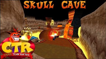 CTR Crash Team Racing: Skull Cave Custom Track By PanchoPewPew