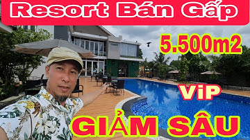 🛑BÁN BIỆT THỰ 5.500m2 Resort Nghỉ Dưỡng Đang KINH DOANH - Hồ Bơi Homestay | Nhà Đất SG