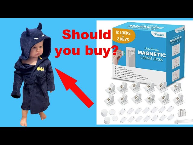 Eco-Baby Magnetic Safety Locks Review - Celebrating with kids