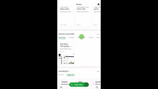 Navigate notes using the new Evernote Home for mobile screenshot 4