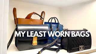 MY LEAST WORN BAGS & what Id replace them? | CHANEL, LOEWE, XNIHILO tagged by @imbaghappy & @MarysRoom
