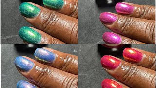 #review Victorian Varnish Pride Month Quad || Live Swatch & Review #review Victorian Varnish Pride Month Quad || Live Swatch & Review