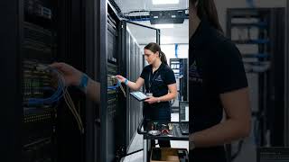 Server Rack Installation Done Right 🔧 | #DataCenter #TechSetup #Shorts