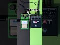 ProCo RAT vs Ibanez TS9 #guitarpedals