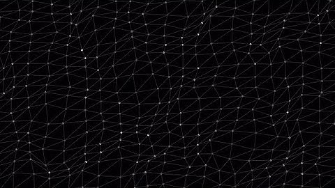 Network Animation Of Connected Dots Stock Motion Graphics