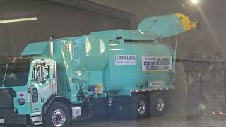 Ej harrison trucks Unloading trash part 1/4