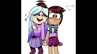 The ghost and Molly McGee Molly x Andera #theghostandmollymcgee #mollymcgee