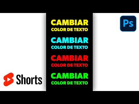 Vídeo: Com puc canviar el color del text al llenç?