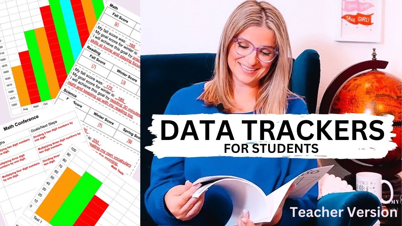 Data Trackers for Students Teacher Version Track student state