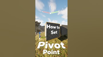 How to Set Pivot Point in Unreal Engine | Fix Object Pivot Easily #leveldesign #roblox  #tutorial