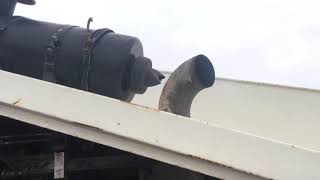 Terex TB85 Engine Video