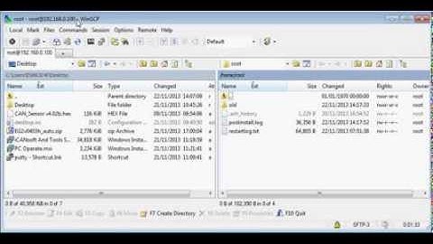 #80 EG2 firmware Update using WinSCP