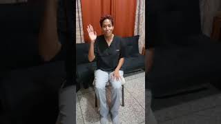 Seated Jerusalema Dance- Occupational Therapist Priya Gomes
