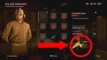 How To Unlock FREE HEROIC M1928 "WAYFINDER II" Variant COD WW2! HEROIC M1928 "WAYFINDER II" COD WW2!