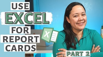 How To Write Report Card Comments In Excel