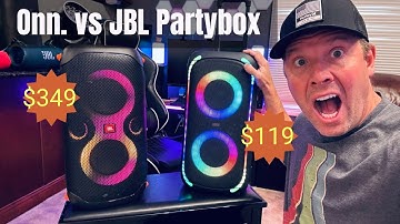 JBL or Onn - Best Bluetooth Party Speaker
