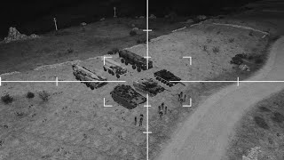 Drone footage shows ambushes on armored tank units and enemy rebel cars | Arma 3 | Gameplay | MilSim