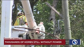 INTERVIEW: Eversource provides a Thursday morning update on its power restoration efforts