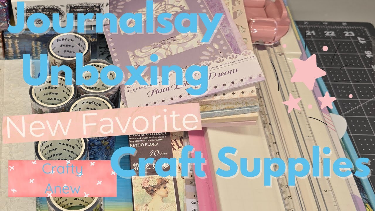 ✨ Journalsay Unboxing! New Favorite Craft Supplies You’ll Love