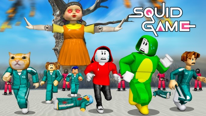 O NOVO jogo da BONECA no Roblox!! (Squid Game) - Só Por Causa 