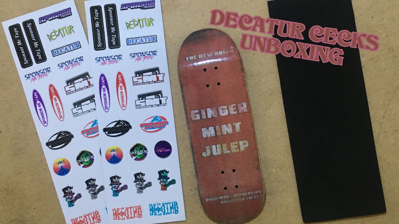 Decatur Decks Unpacking 🤩