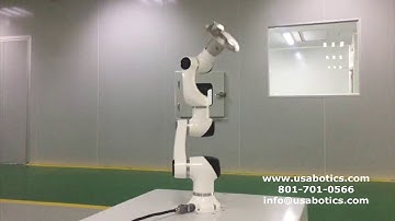 ZETA 6 Axis Collaborative Robot Movement | USABotics