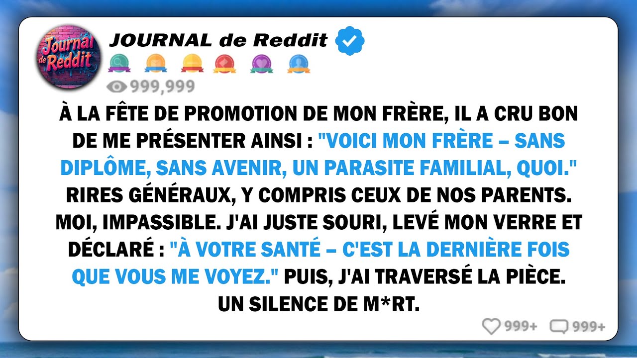 Ma famille s'est moquée de moi, me traitant d'« ignorante et d'incapable », lors de la fête de...