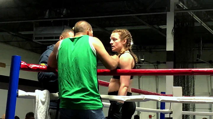 Colleen Daly of N-FLUX/202Strong at LevelUp Boxing...