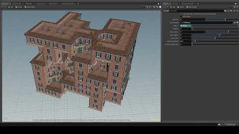 Procedural generated building/WFC algorithm