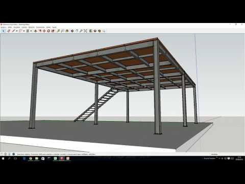 Aula Cálculo de Estruturas metálicas Mezanino - Aula 01 - Introdução