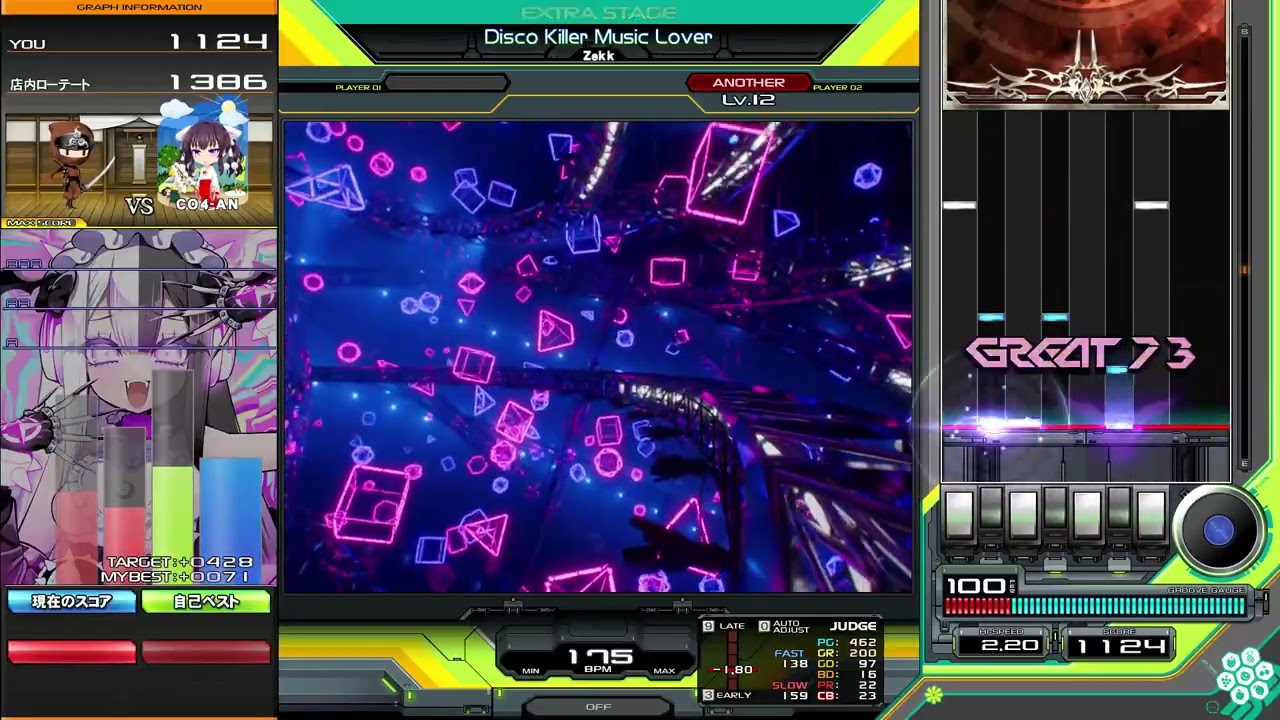 beatmania IIDX】Disco Killer Music Lover / Zekk - YouTube
