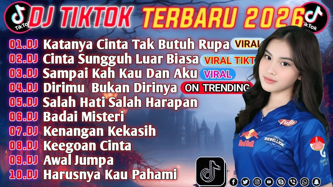 DJ VIRAL TIKTOK TERBARU 2025 | KATANYA CINTA TAK BUTUH RUPA | CINTA DARI SEBERANG FULL ALBUM🔥