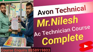 Meet Our Student Nilesh Who Has Completed His Ac Technician Course Told How The Training Is Done
