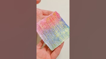 colorful ethnic veneer polymer clay tutorial #shorts #shortsvideo