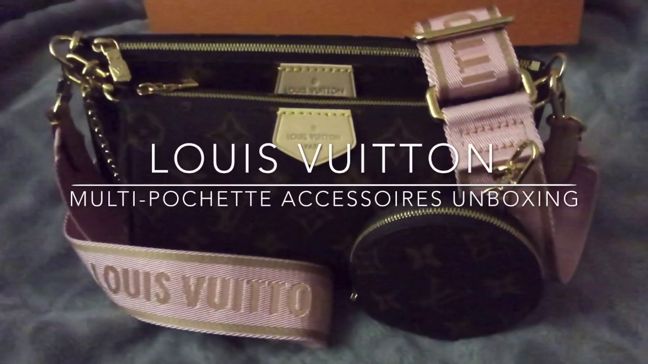 LOUIS VUITTON MULTI-POCHETTE ACCESSOIRES UNBOXING - YouTube