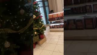 Christmas tree at Walgreens in downtown Philadelphia on Broad and Chestnut Street
