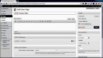 OTW Content Sidebars