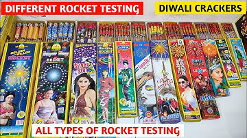 Testing Different Types of Rocket | Crackers Testing | Diwali Rocket Testing | Diwali Stash