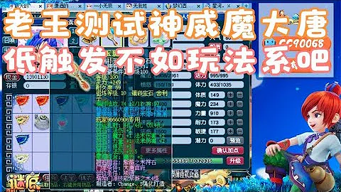 梦幻西游：老王测试落叶萧萧套神威大唐，须弥专业户直接玩法系吧 - 天天要闻