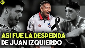 Adiós Juan Izquierdo. Así Fue la Emotiva Despedida del Jugador del Nacional del que Todos Hablan.