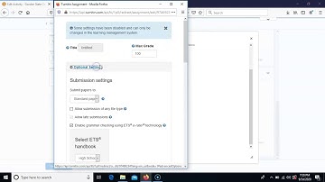Turnitin Troubleshooting