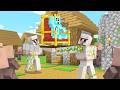 Minecraft but I'm KING of a Village
