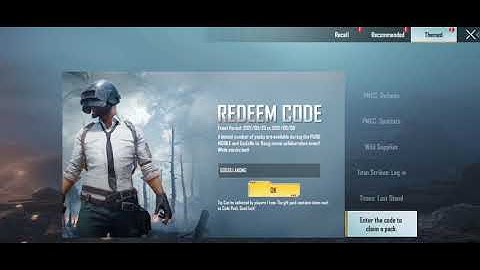 Godzilla Vs kong new redeem code PUBG MOBILE