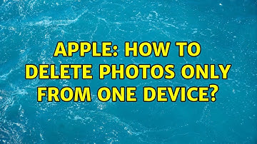 Apple: How to delete photos only from one device? (3 Solutions!!)