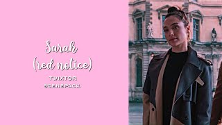 Sarah Red Notice Twixtor Scenepack