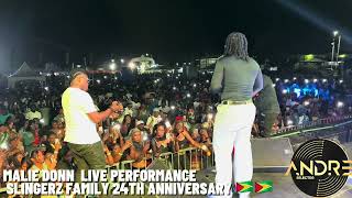 MALIE DONN FIRST TIME ON THE WEST SIDE | SLINGERZ FAMILY ANNIVERSARY 🇬🇾🇬🇾