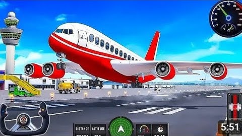 Flight  Airplane  City pilot Simulator Plane Boeing Emergency  Landing  Android gameplay part 3