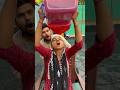 Red color slime Challenge with family part 15 #challenge #reels #sorts