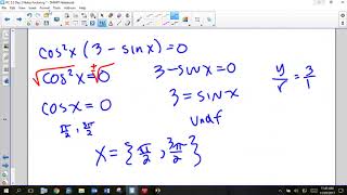 PC 5 3 Notes Day 2   Solving Trig Equations by Factoring Part 1 before lunch